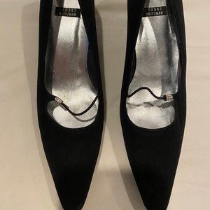 Stuart Weitzman pump with crystals